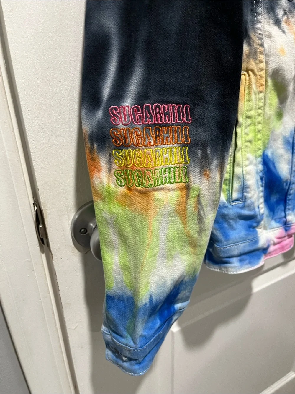 Sugarhill “Northern lights” denim jacket  for men “Tucker Jacket”